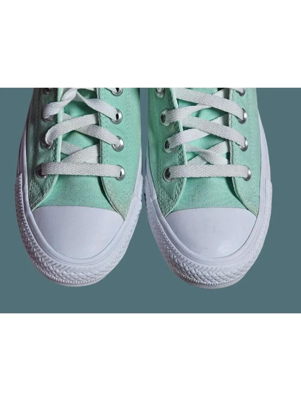 Converse Chuck Taylor Madison Mint Green Low Top Padded Tongue Sneakers Women 9